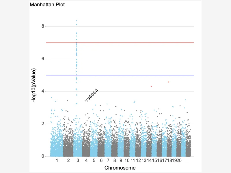 Genome-wide Association Study Visualization Tool